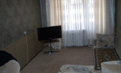 Двухкомнатная квартира на 3 человека, 45кв.м, ул.Пушкина 10
