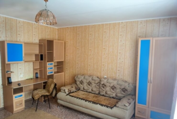 Однокомнатная квартира на 3 человека, 47кв.м, ул.Ворошилова 35а