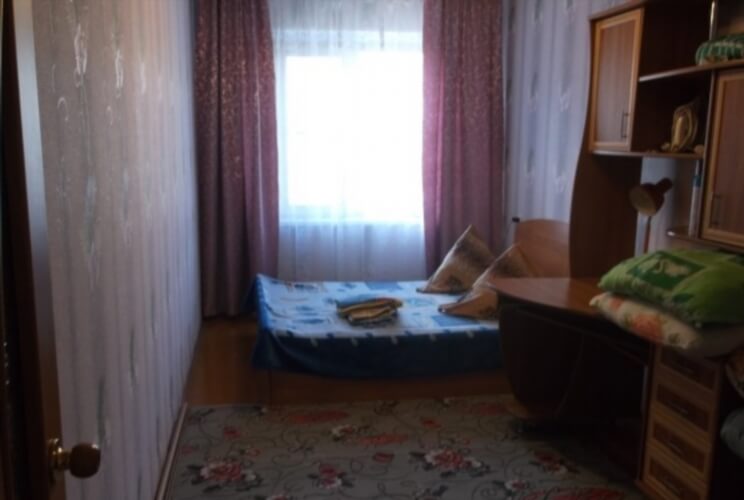 Двухкомнатная квартира на 4 человека, 43кв.м, пр.Гагарина 10