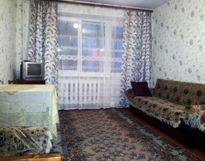 Однокомнатная квартира на 3 человека, 38кв.м, ул.Чкалова 64