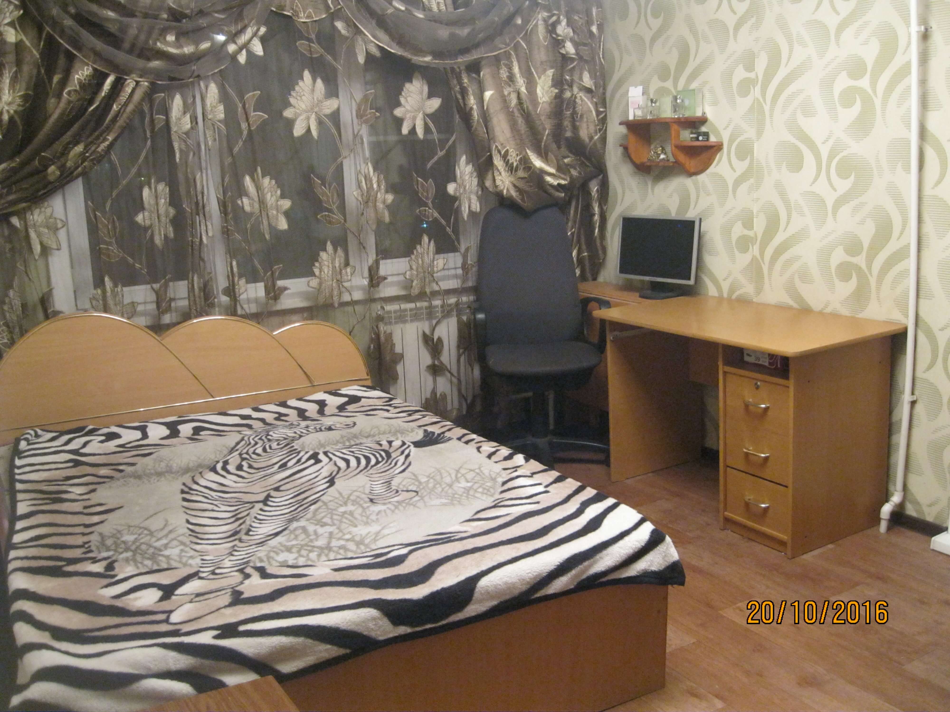 Однокомнатная квартира на 4 человека, 38кв.м, ул.Владивостокская 35