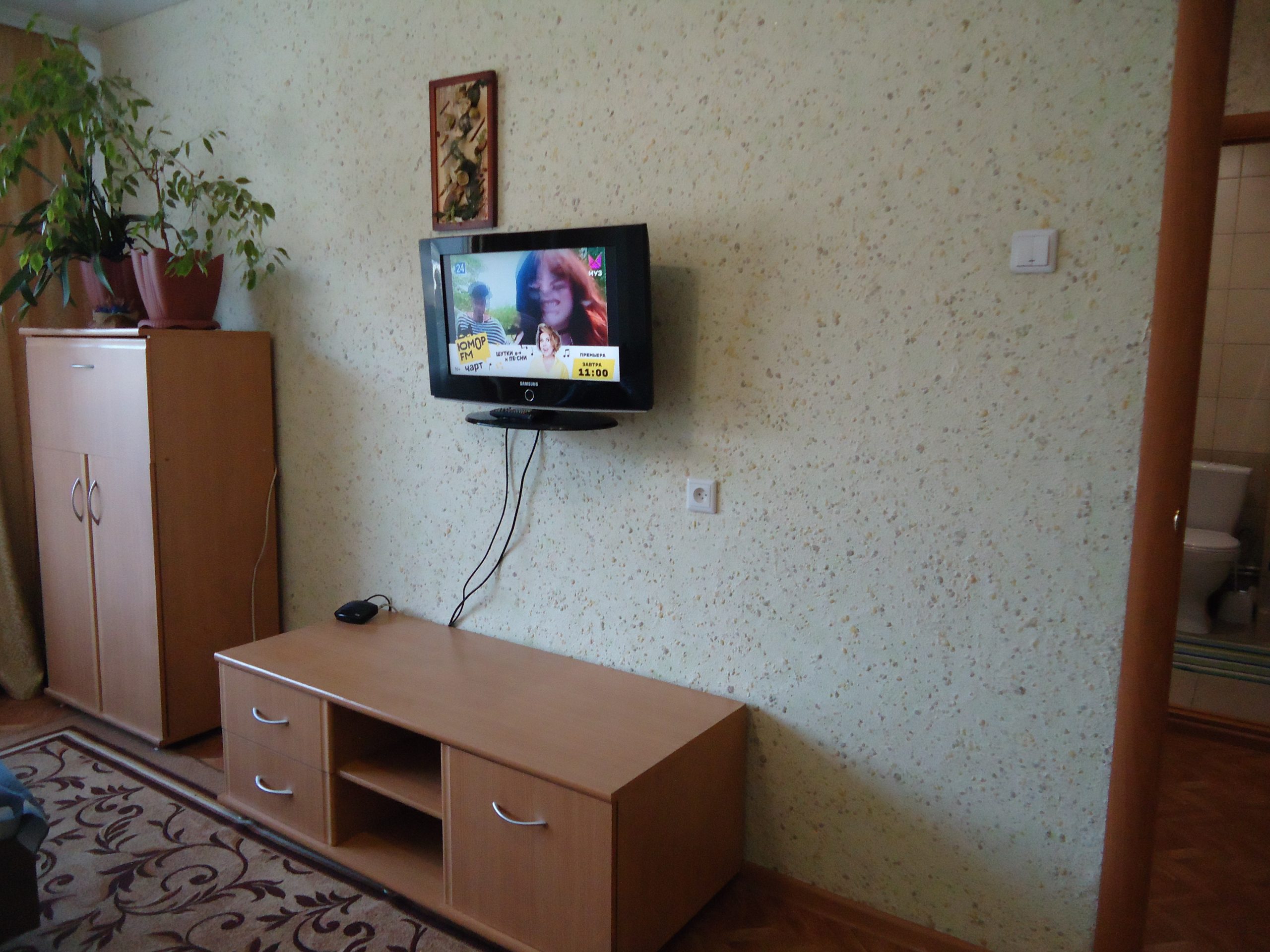 Однокомнатная квартира на проспект Коммунистический 92 (30кв.м) до 3 гостей