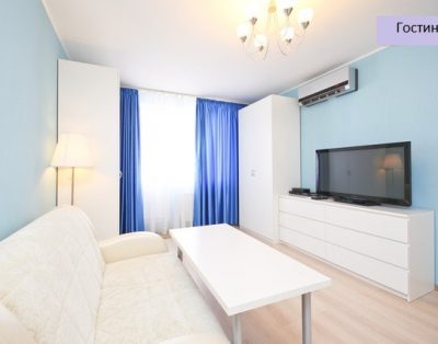 Однокомнатная квартира на Мичуринский проспект, 31к1 (38кв.м) до 4 гостей
