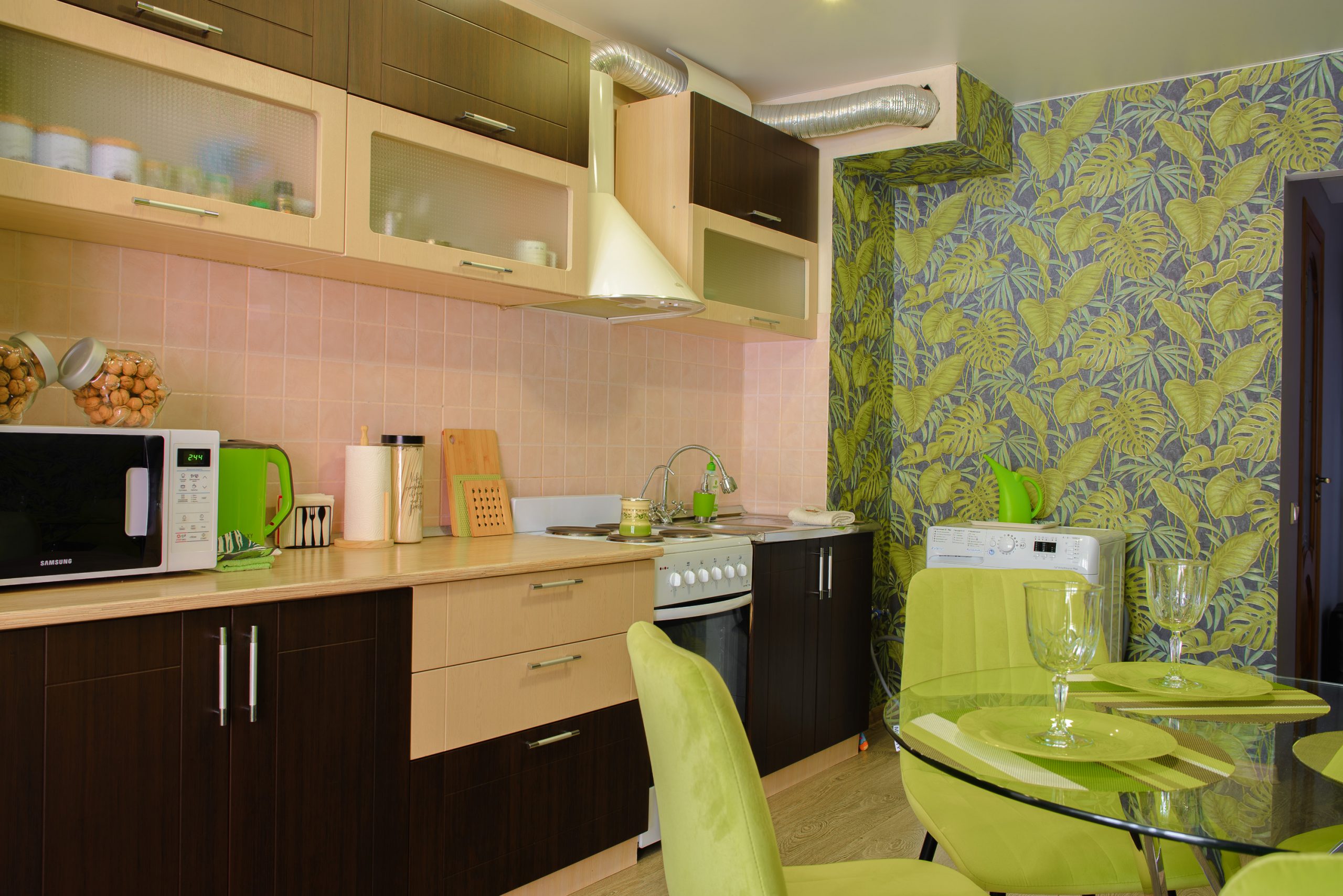 Однокомнатная квартира на ул. Лермонтова 121 (45кв.м)до 3 гостей